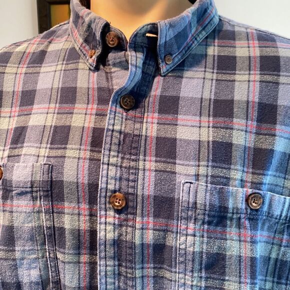 Duluth by Duluth Trading Co Men’s 2XL Tapp Relaxed Fit Plaid Casual Button Down - Picture 2 of 6